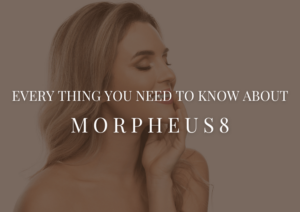 Glowing Skin after receiving a Morpheus8 Treatment